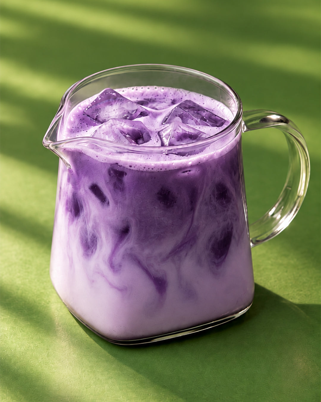 Ube Matcha Latte