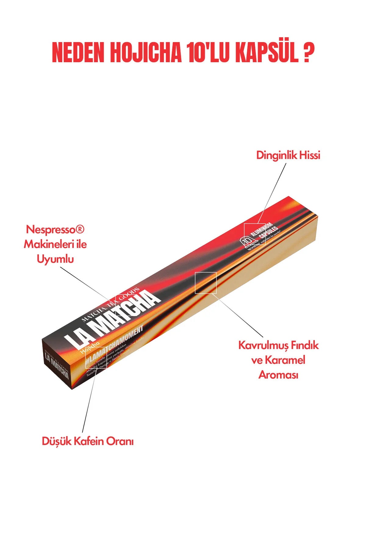 Hojicha – Nespresso® Uyumlu 10'lu Kapsül
