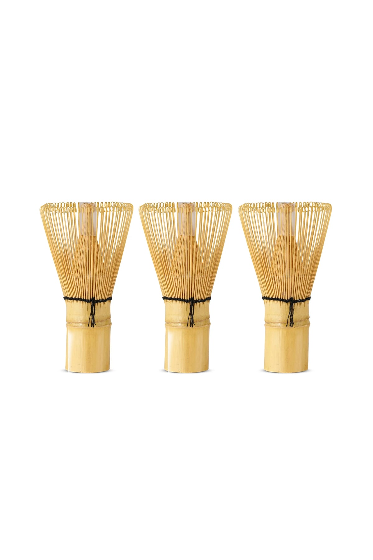 3'li Matcha Whisk (Chasen) Seti – Bambu Çırpıcı
