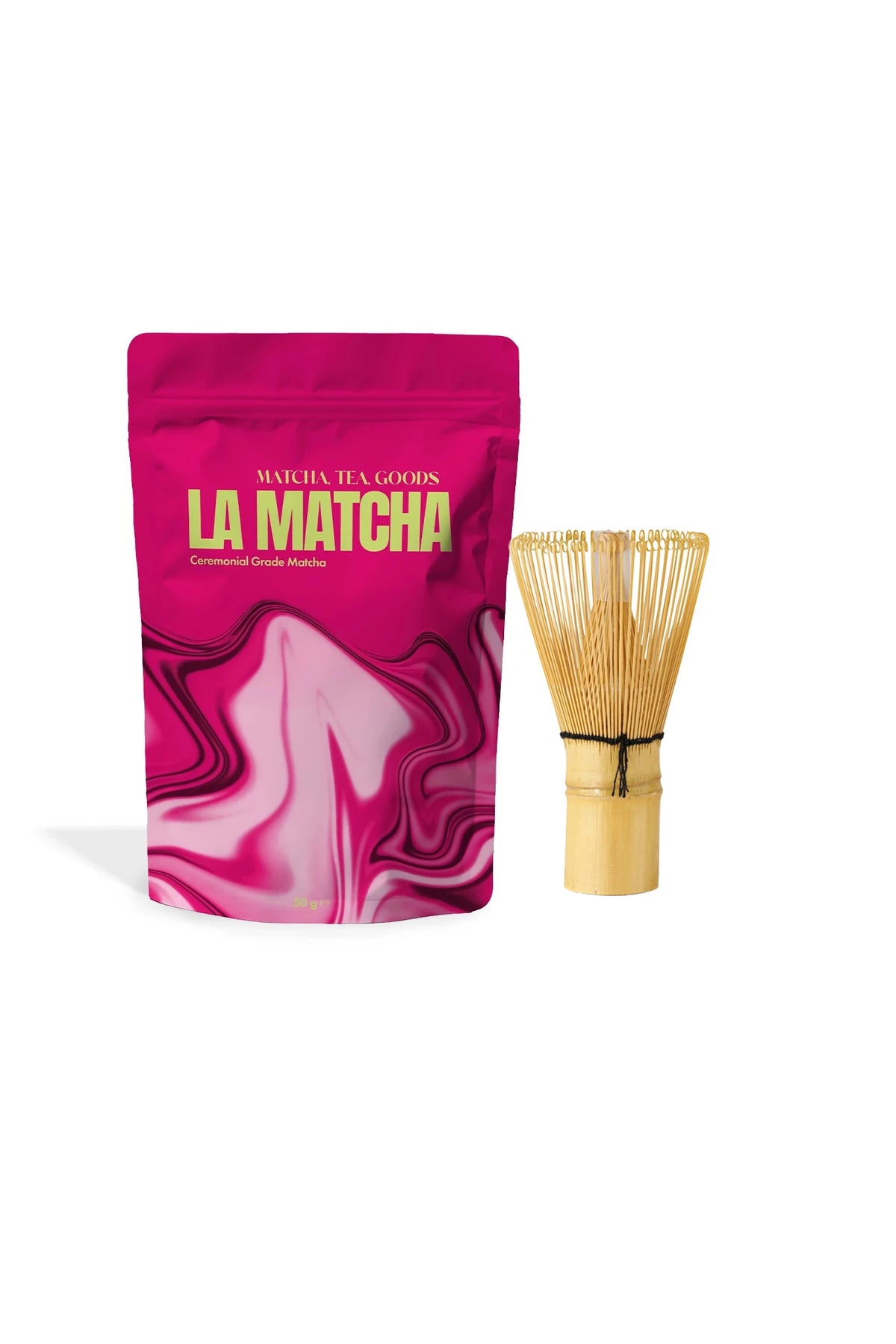 Ceremonial Grade Matcha 50 g + Bambu Whisk (Chasen) Seti