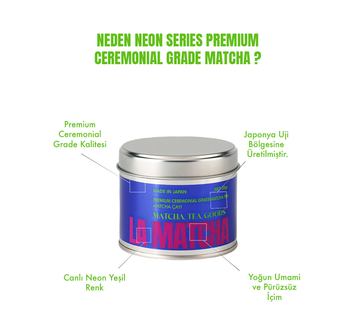 Neon Series Premium Ceremonial Matcha